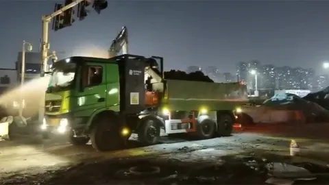 شاحنة كهربائية قلابة لمنجم خام الحديد